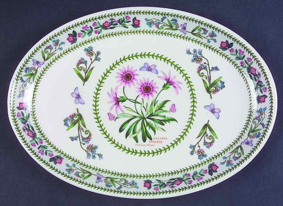 Variations 10" Oval Steak Platter by Portmeirion-1