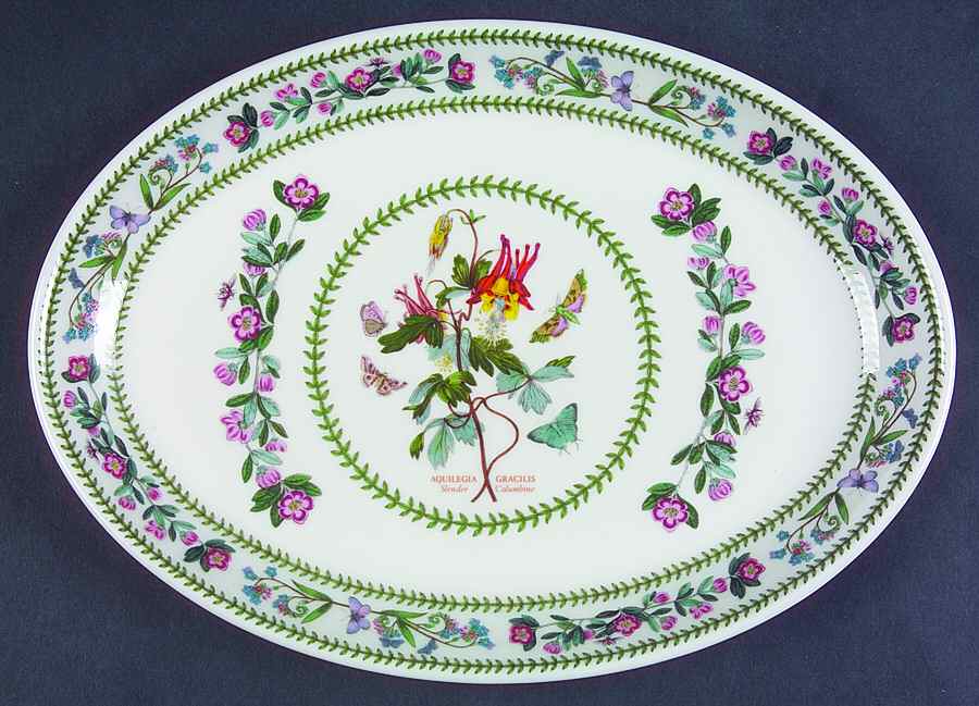 Variations 10" Oval Steak Platter by Portmeirion-1