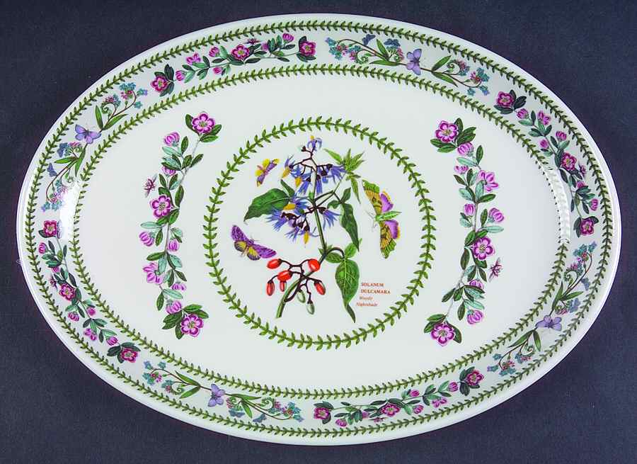 Variations 10" Oval Steak Platter by Portmeirion-1