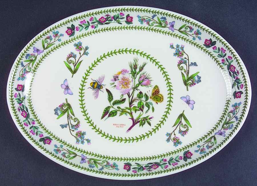 Variations 10" Oval Steak Platter by Portmeirion-1