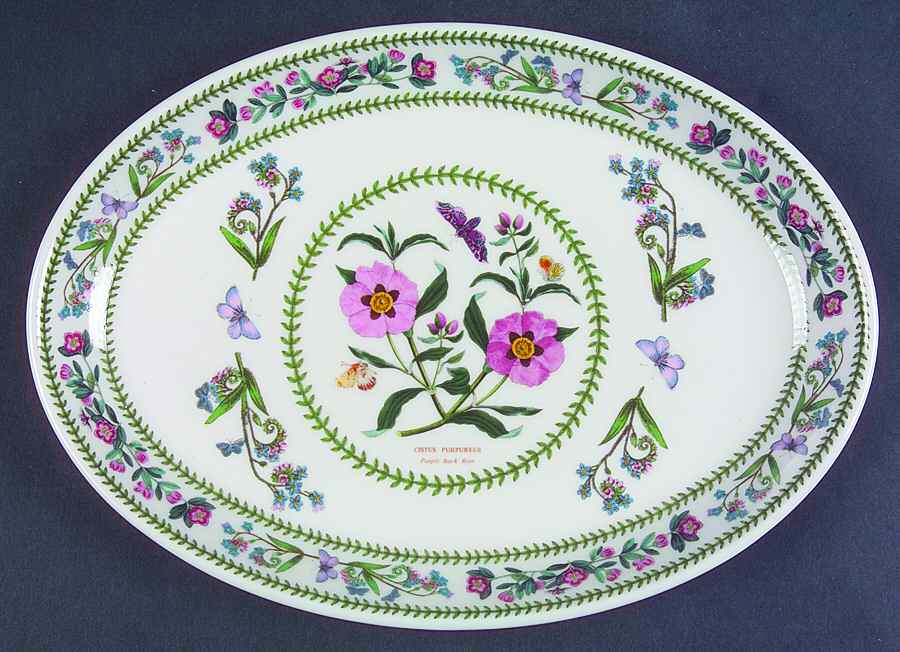 Variations 10" Oval Steak Platter by Portmeirion-1