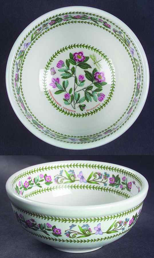Variations Indiv Salad/Dessert/Fruit Bowl W/Laurel Inside by Portmeirion-1