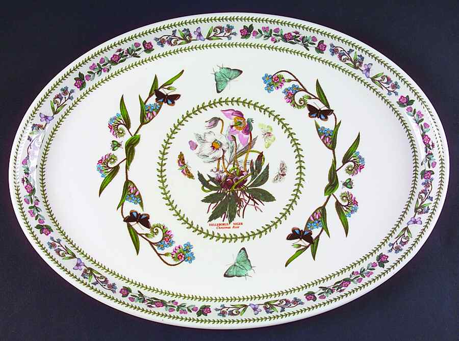Variations 14" Oval Steak Platter by Portmeirion-1