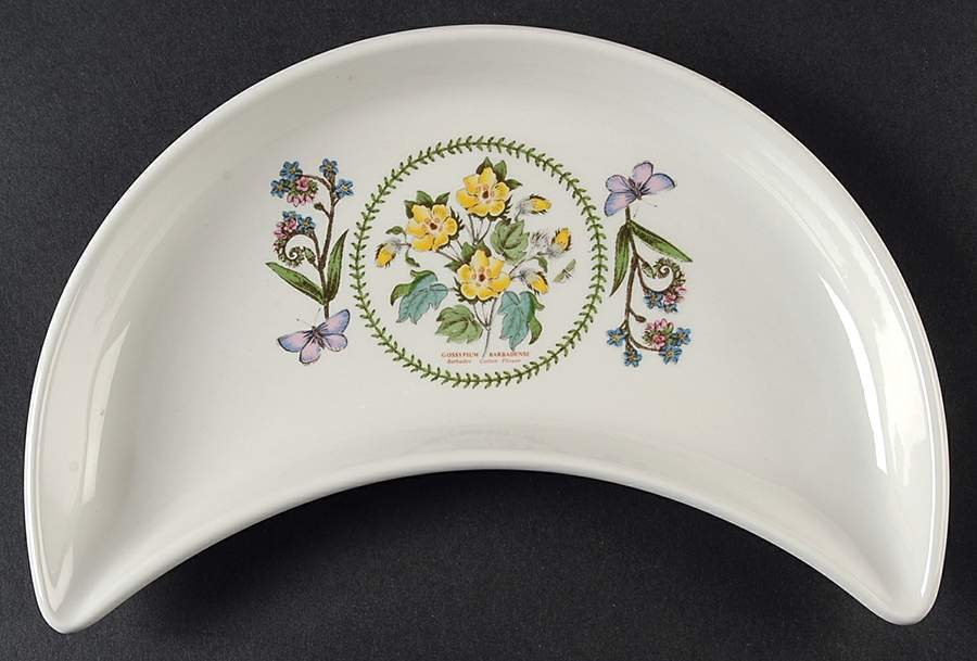 Variations Crescent Salad Plate by Portmeirion-1