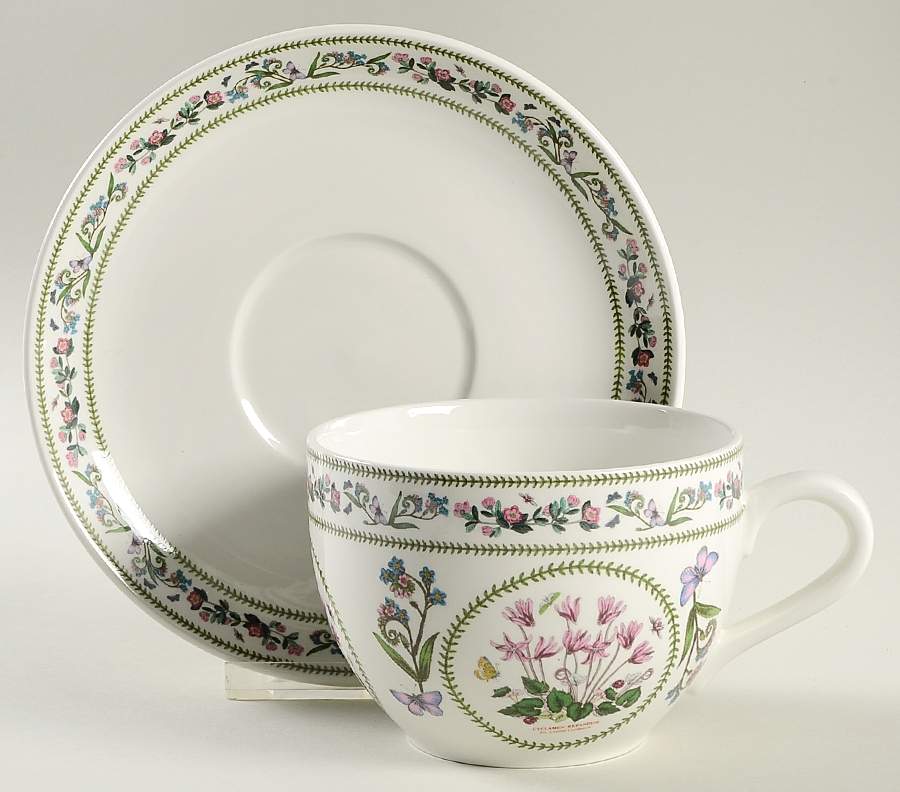 Variations Jumbo Cup & Saucer Set by Portmeirion-1
