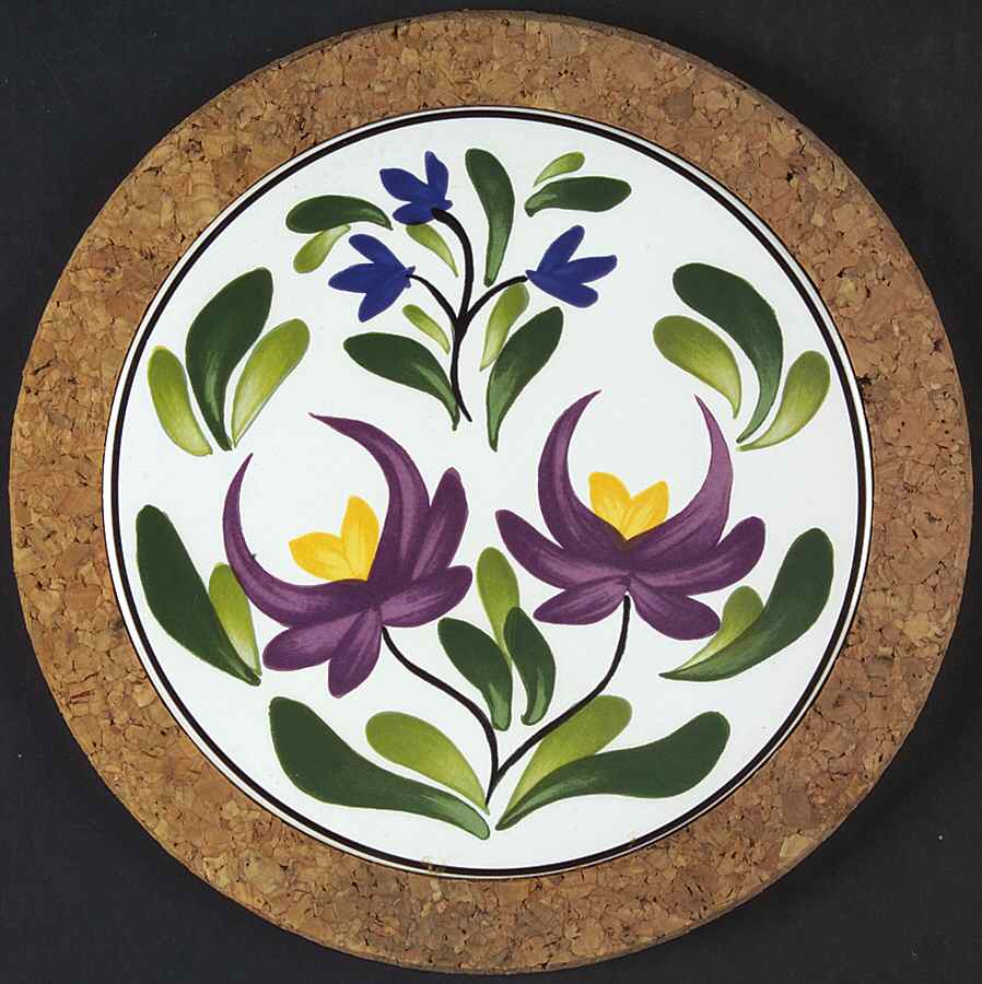Welsh Dresser Round Cork Back Trivet by Portmeirion-1