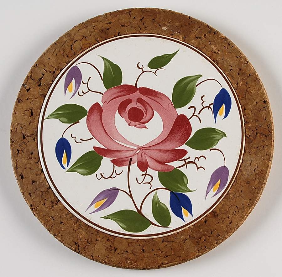 Welsh Dresser Round Cork Back Trivet by Portmeirion-1