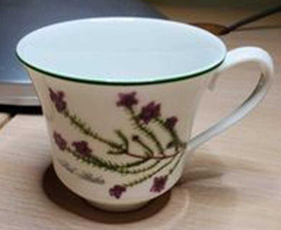 Welsh Wild Flowers Footed Demitasse Cup by Portmeirion-1