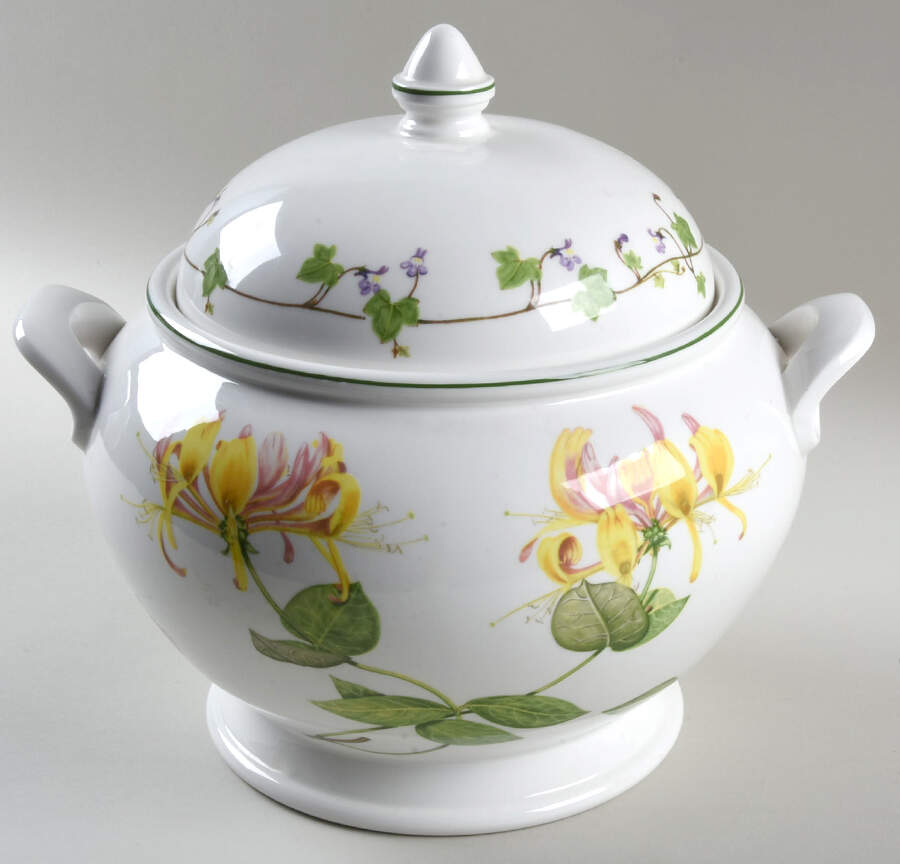 Welsh Wild Flowers Tureen &  Lid by Portmeirion-1