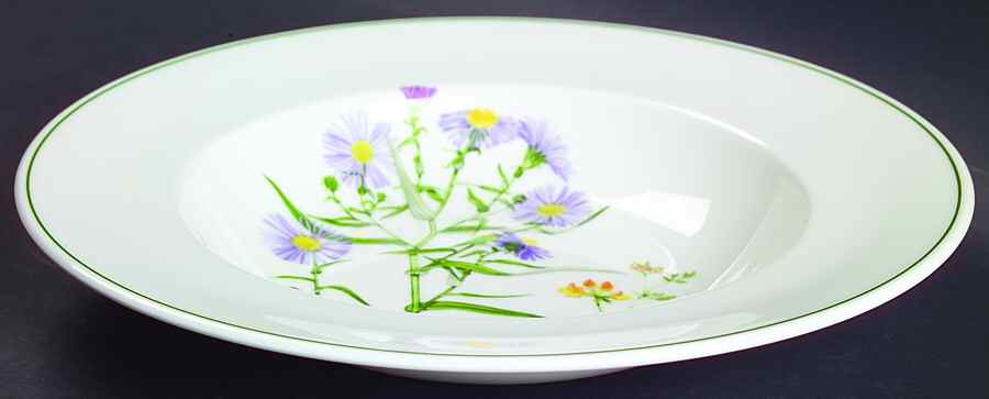 Welsh Wild Flowers Large Rim Soup Bowl by Portmeirion-1