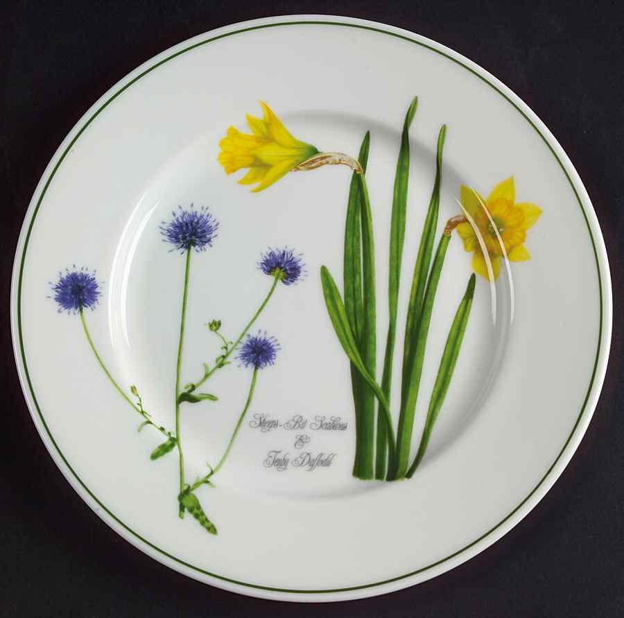 Welsh Wild Flowers Bread & Butter Plate by Portmeirion-1