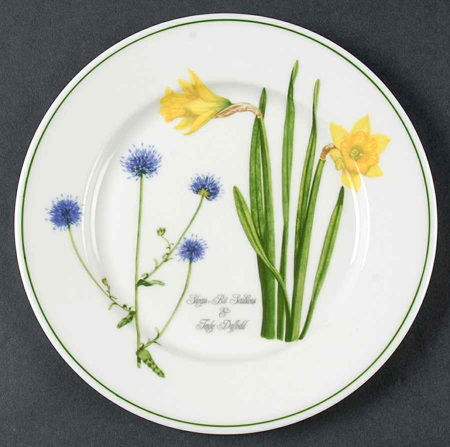 Welsh Wild Flowers Bread & Butter Plate by Portmeirion-1