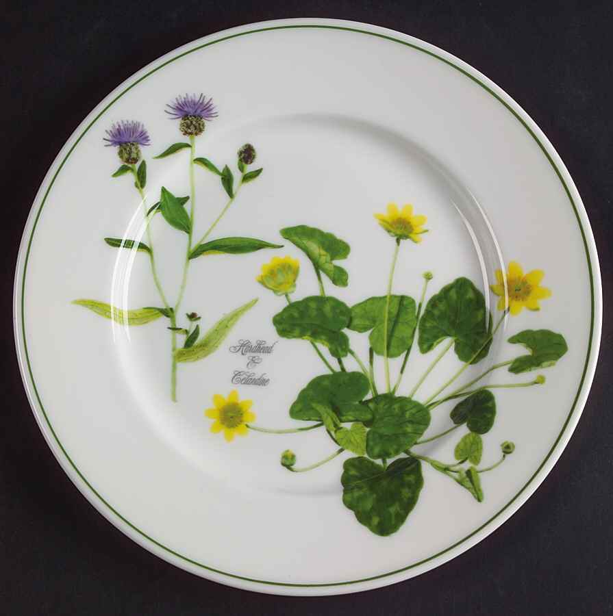 Welsh Wild Flowers Bread & Butter Plate by Portmeirion-1