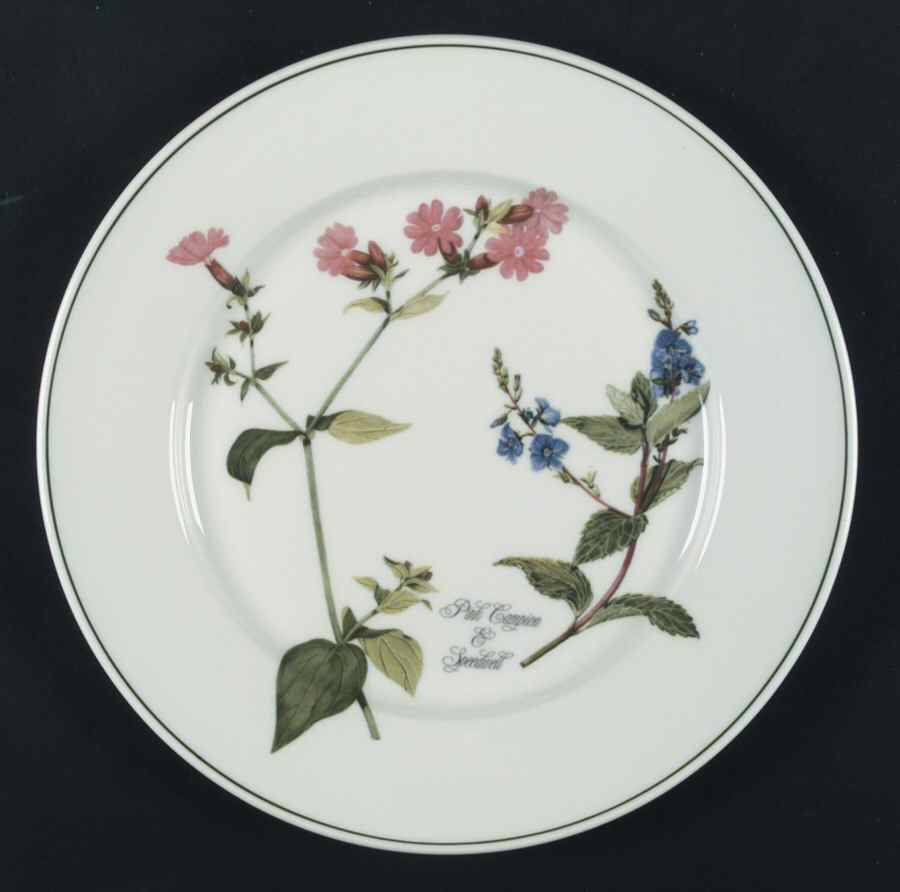 Welsh Wild Flowers Dinner Plate by Portmeirion-1