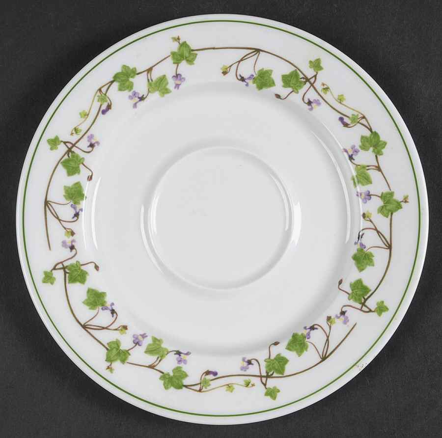Welsh Wild Flowers Saucer for Cream Soup Bowl by Portmeirion-1