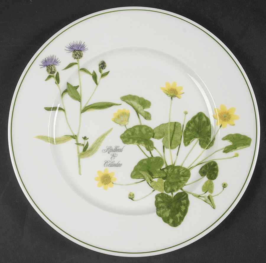 Welsh Wild Flowers Salad Plate by Portmeirion-1