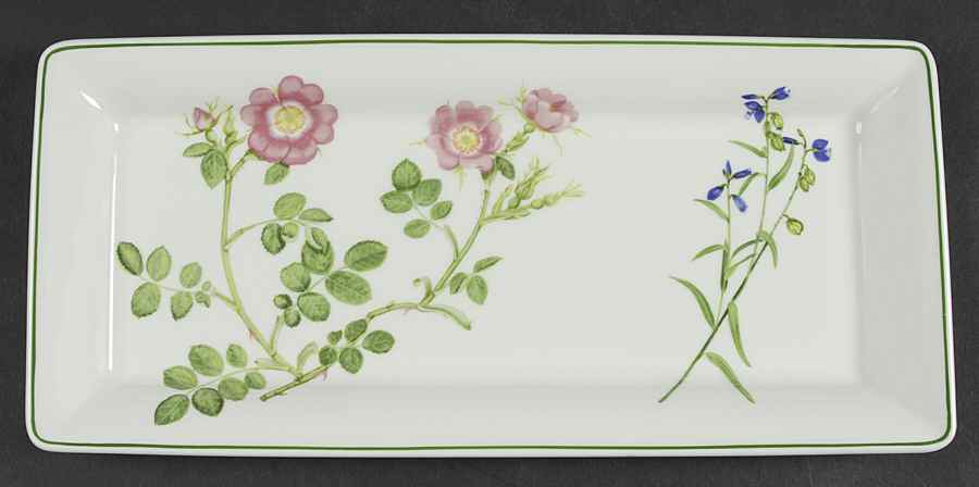 Welsh Wild Flowers Large Sandwich Tray by Portmeirion-1