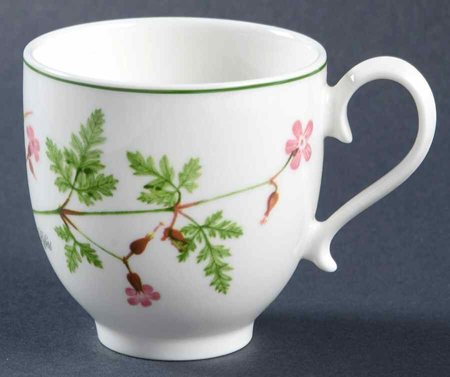 Welsh Wild Flowers Footed Demitasse Cup by Portmeirion-1