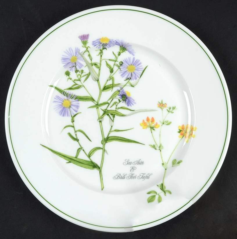 Welsh Wild Flowers Salad Plate by Portmeirion-1