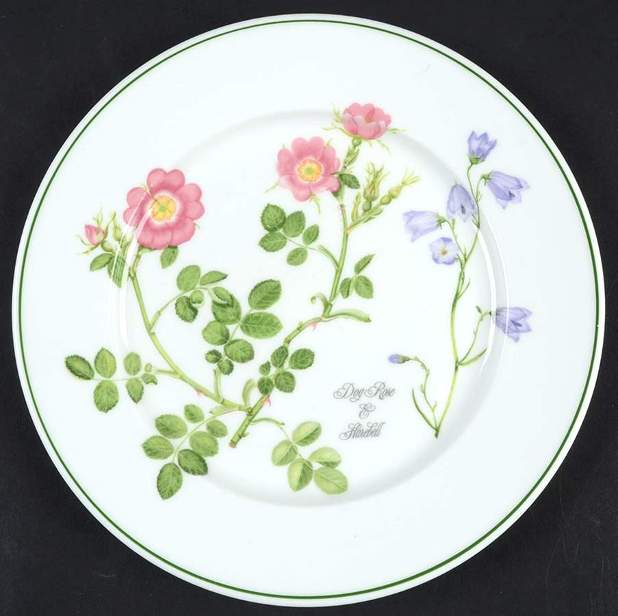 Welsh Wild Flowers Salad Plate by Portmeirion-1