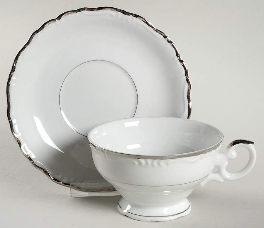Balera Footed Cup & Saucer Set by Prudence-1