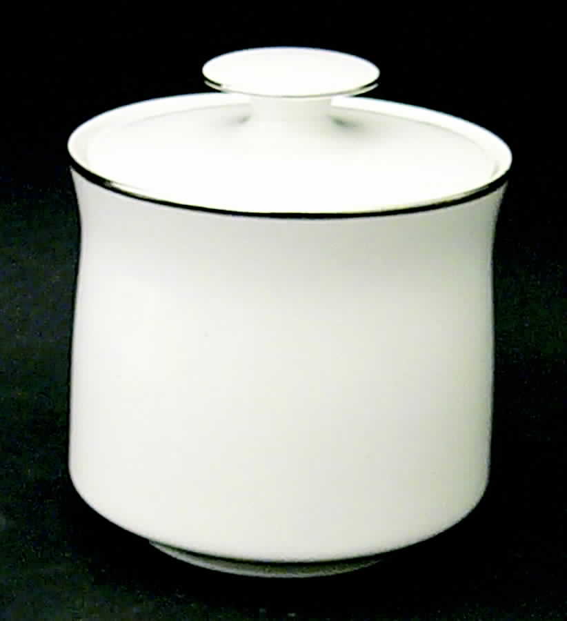 Moderne Sugar Bowl & Lid by Ekco-1