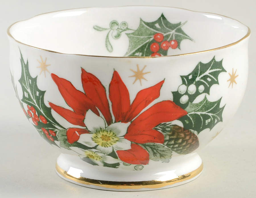 Noel Mini Open Sugar Bowl by Princess Anne-1