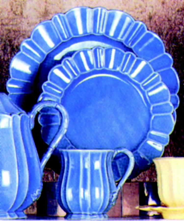 Alberi Blue Dinner Plate by Porta-1