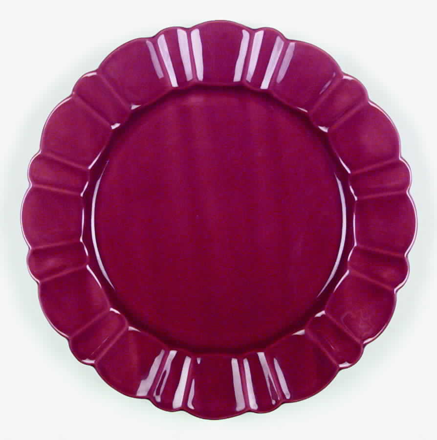 Alberi Cranberry Dinner Plate by Porta-1