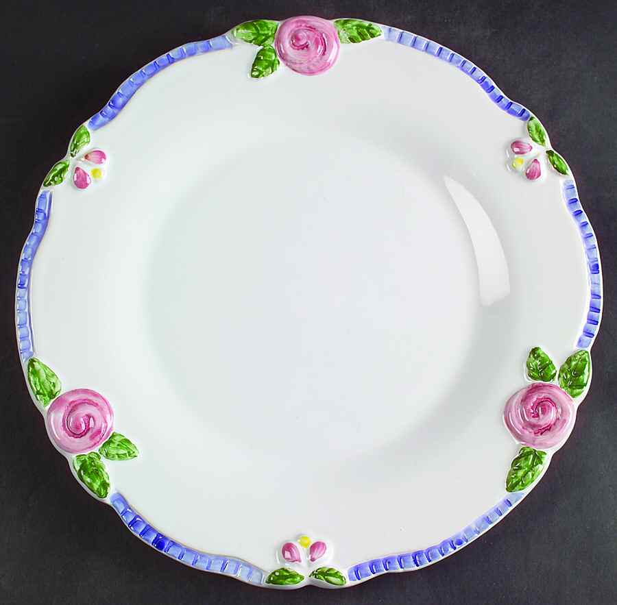 Cottage Rose Dinner Plate by Porta-1