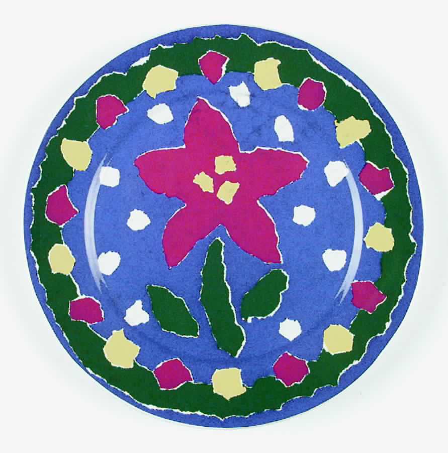 Ho Ho Ho Salad Plate by Porta-1