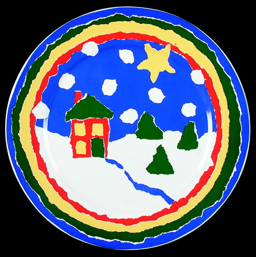 Ho Ho Ho Dinner Plate by Porta-1