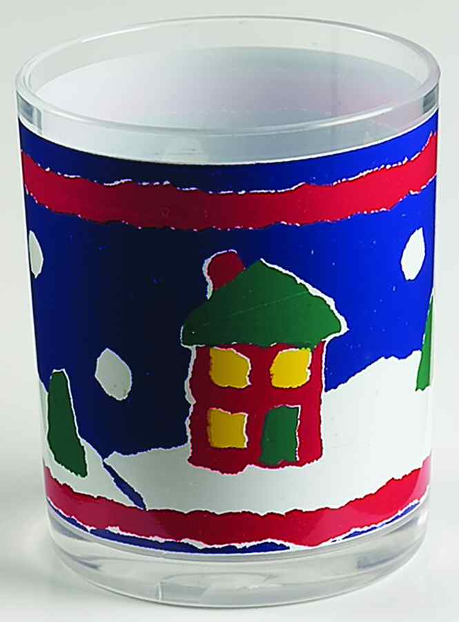 Ho Ho Ho 12 Oz Plastic Double Old Fashioned by Porta-1