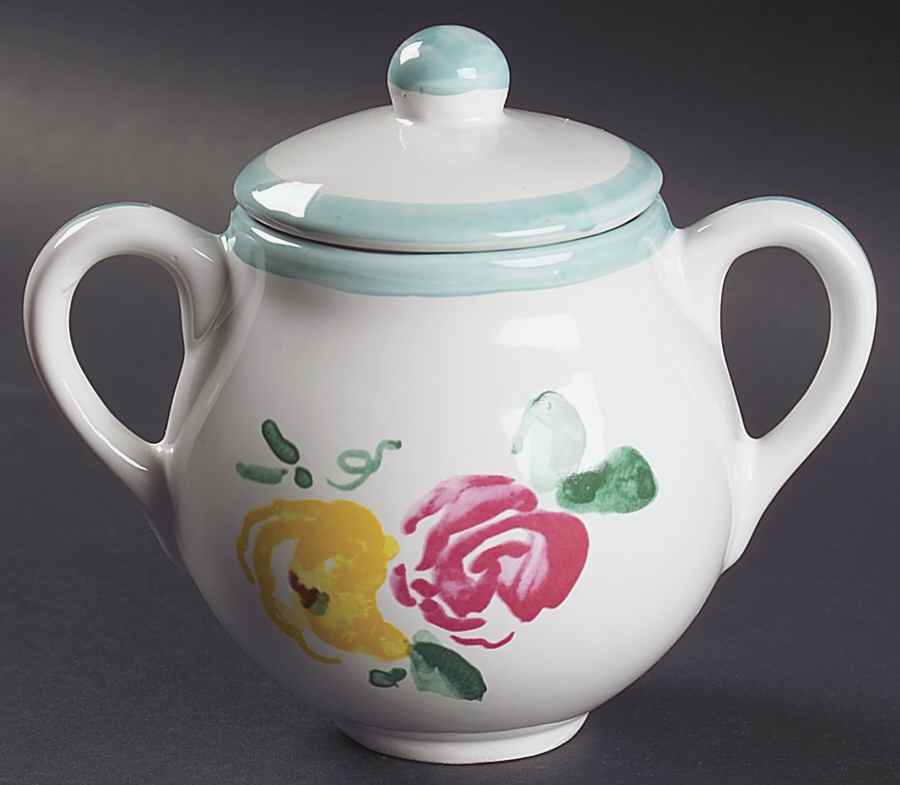 Romance Sugar Bowl & Lid by Porta-1