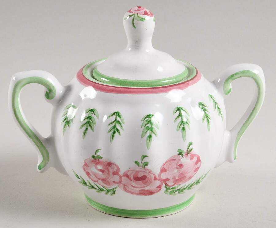 Victoria Sugar Bowl & Lid by Porta-1
