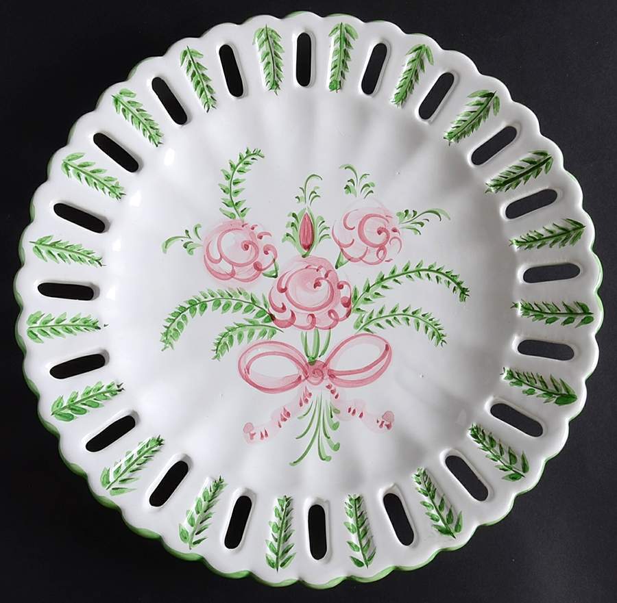 Victoria 11" Pierced Plate by Porta-1