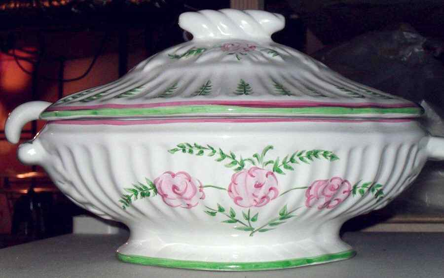 Victoria Tureen & Lid w/Ladle by Porta-1