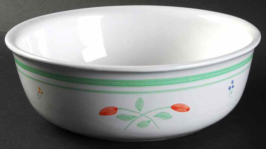 PTE1 8" Round Vegetable Bowl by Presenttense-1