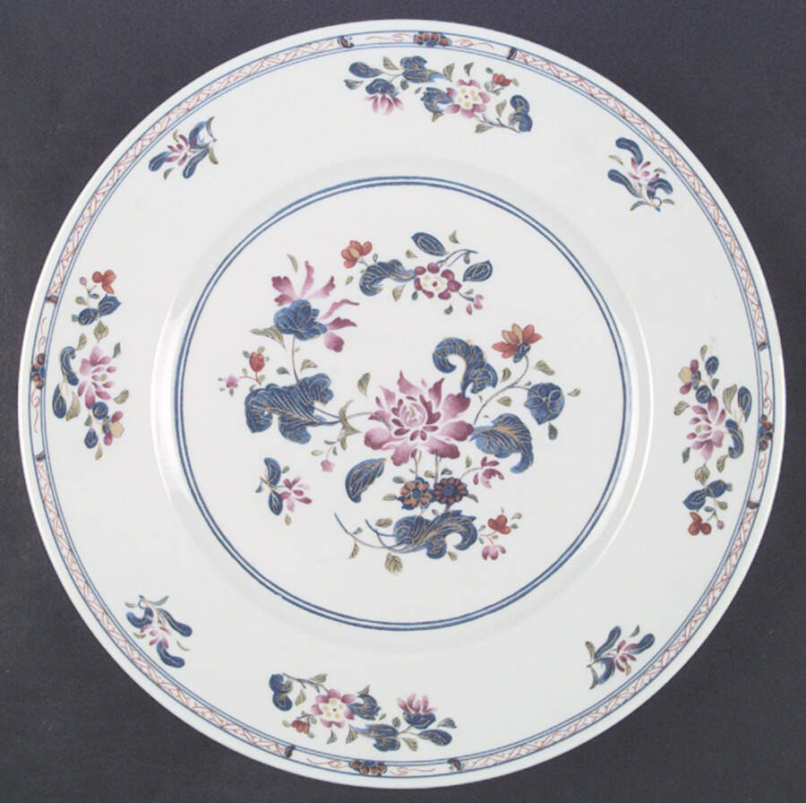Chen Yang (White Background) Dinner Plate by Puiforcat-1