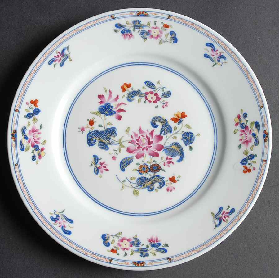 Chen Yang (White Background) Luncheon Plate by Puiforcat-1