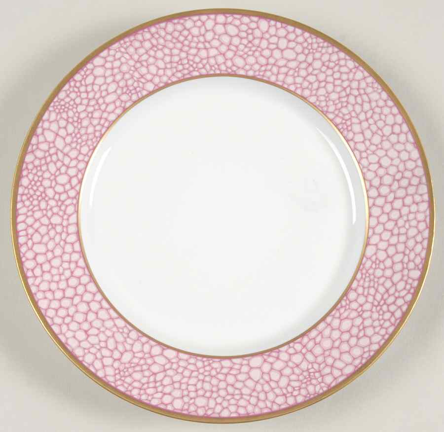 Galuchat Pink Bread & Butter Plate by Puiforcat-1
