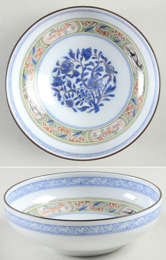 Kan Sou (White Background) Fruit/Dessert (Sauce) Bowl by Puiforcat-1