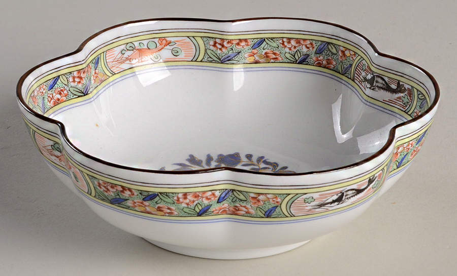 Kan Sou (White Background) 5' Melon Bowl by Puiforcat-1