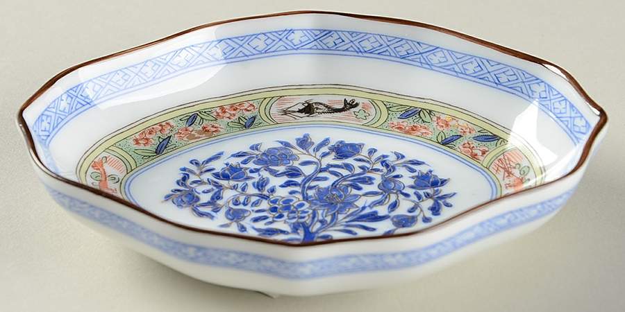 Kan Sou (White Background) Nut Dish by Puiforcat-1