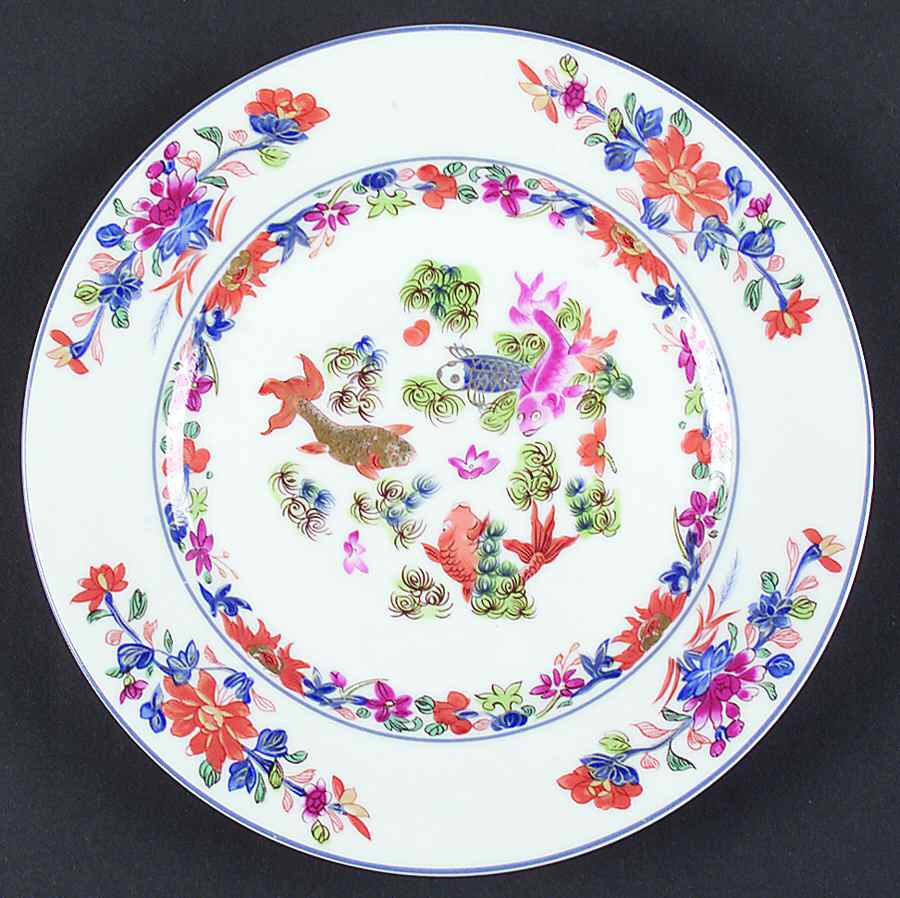 Kiang She (White Background) Salad Plate by Puiforcat-1