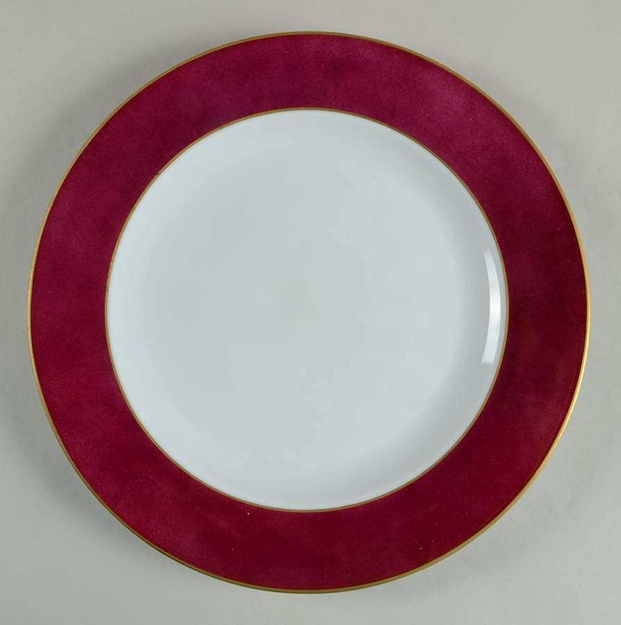 Les Nacres Purple Service Plate (Charger) by Puiforcat-1