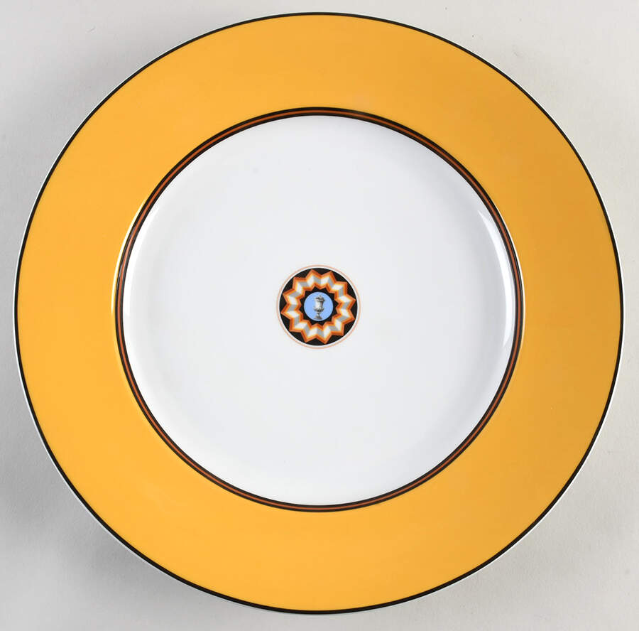 Pompei Yellow 12" Chop Plate (Round Platter) by Puiforcat-1