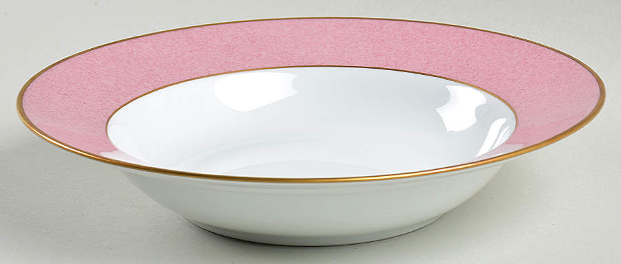 Rosebud Rim Soup Bowl by Puiforcat-1