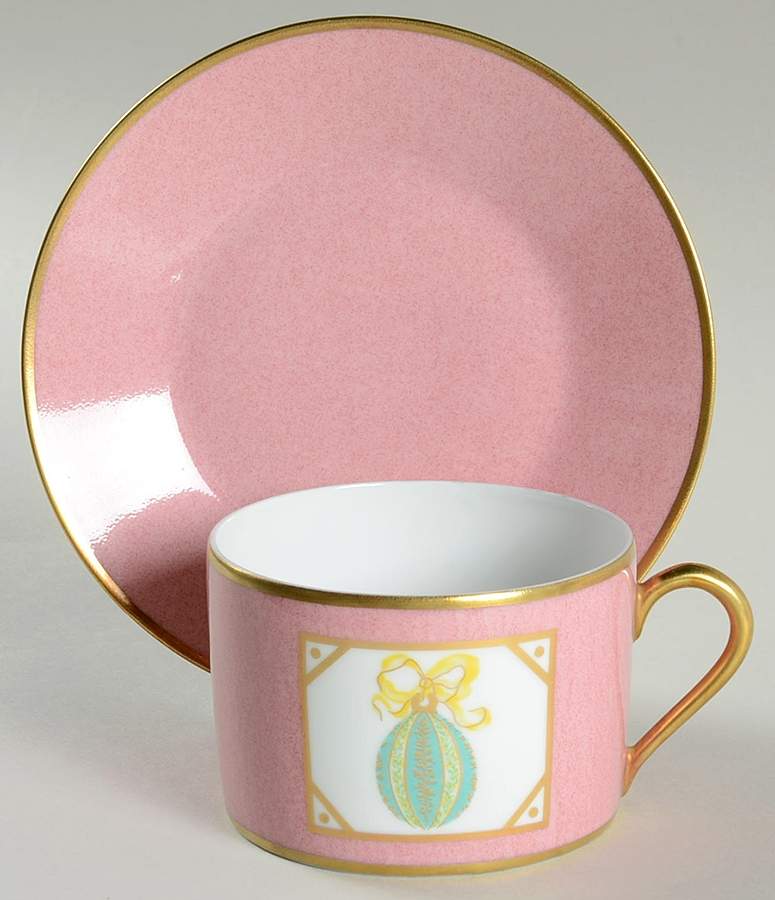 St. Petersbourg Flat Cup & Saucer Set by Puiforcat-1