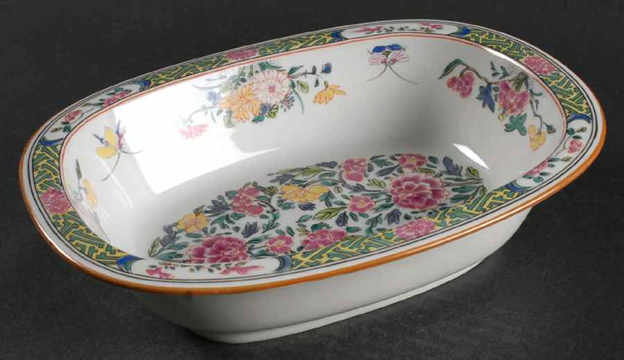 Tung Hai 9" Oval Vegetable Bowl by Puiforcat-1